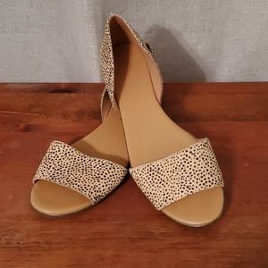 Jcrew leopard sandals